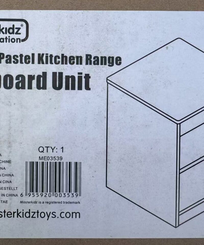 Laste köögikapp ohutuks mängimiseks