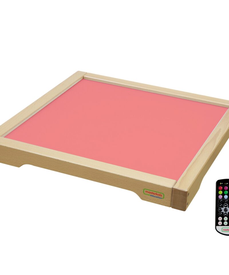 LED valguspaneel kaugjuhtimispuldiga puidust