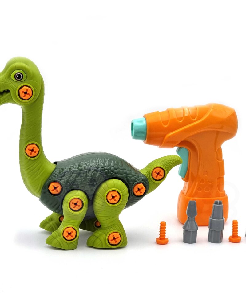 Lapsed mängivad dinosauruste komplektiga