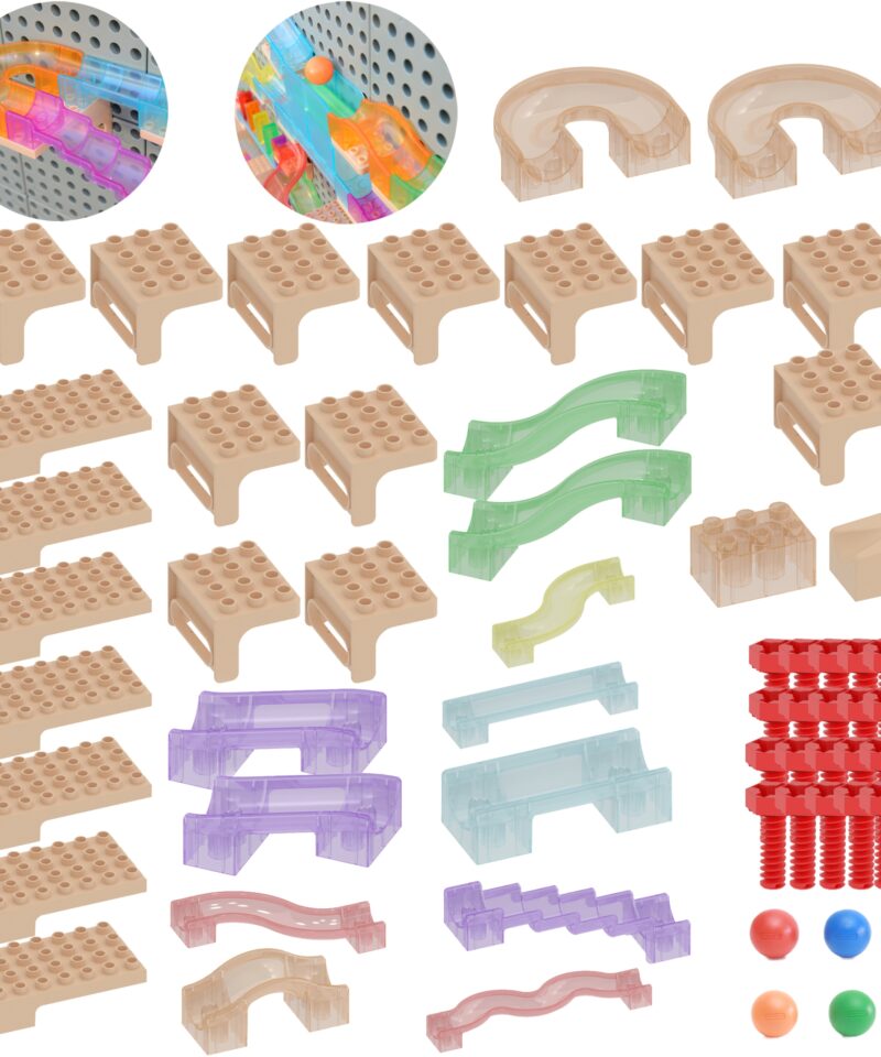 Laste loovuskomplekt kuuliradadega mänguks