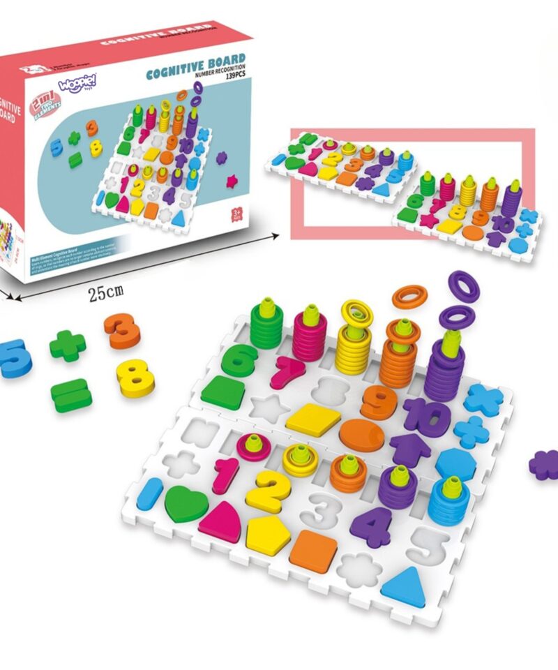 Lastele mõeldud Montessori harjutuskomplekt