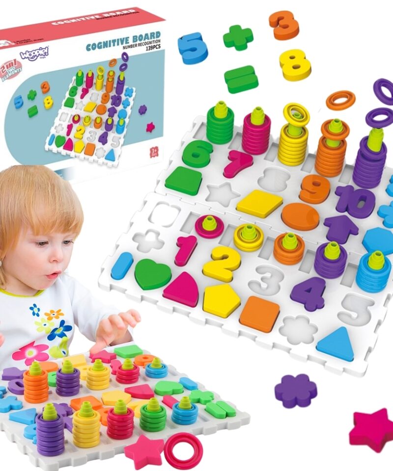 Lastele mõeldud Montessori harjutuskomplekt