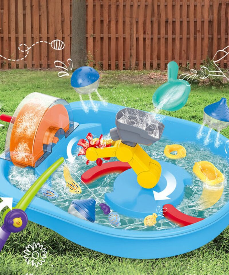 Värvikas veemängu komplekt