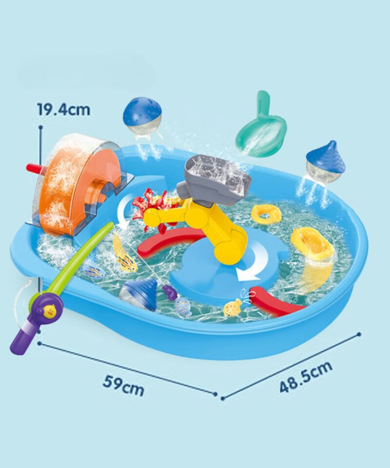 Veemängu komplekt kalade püüdmisega