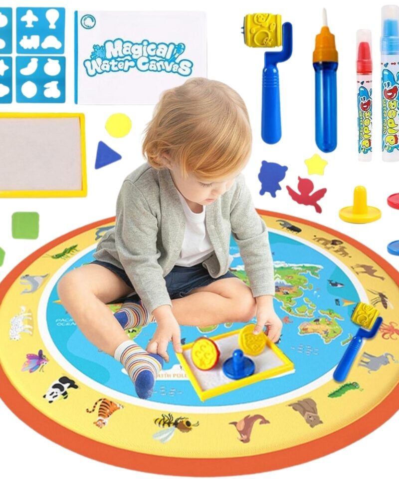 Veejoonistusmatt lastele mänguhoos