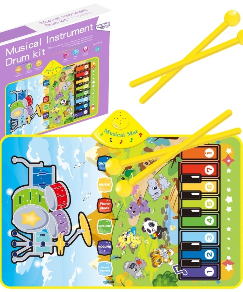 Interaktiivne muusikamatt lastele mängimiseks