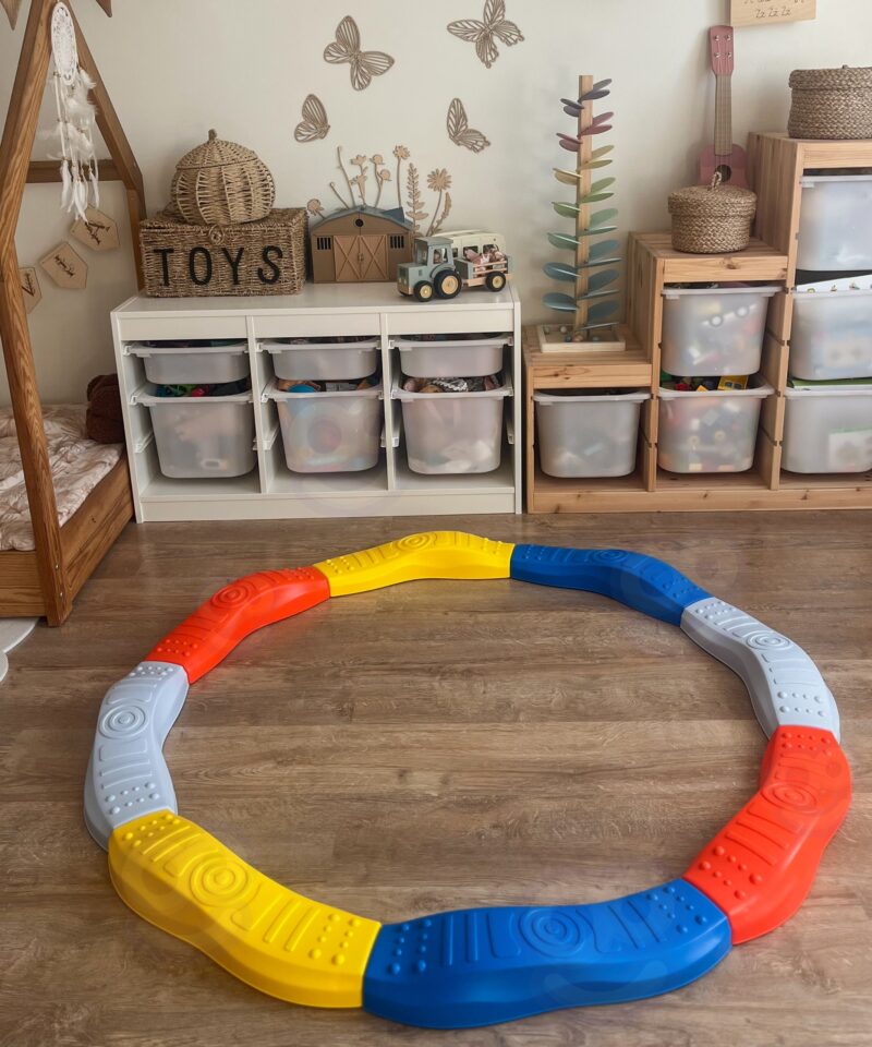 Modulaarne tasakaalurada mitmekesiste kujunditega