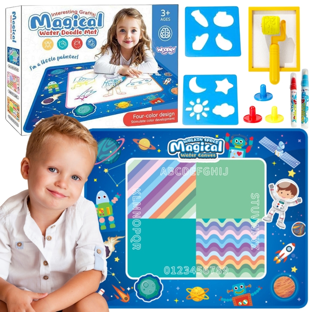 Vesimaalimismatt lastele hariv mänguasi