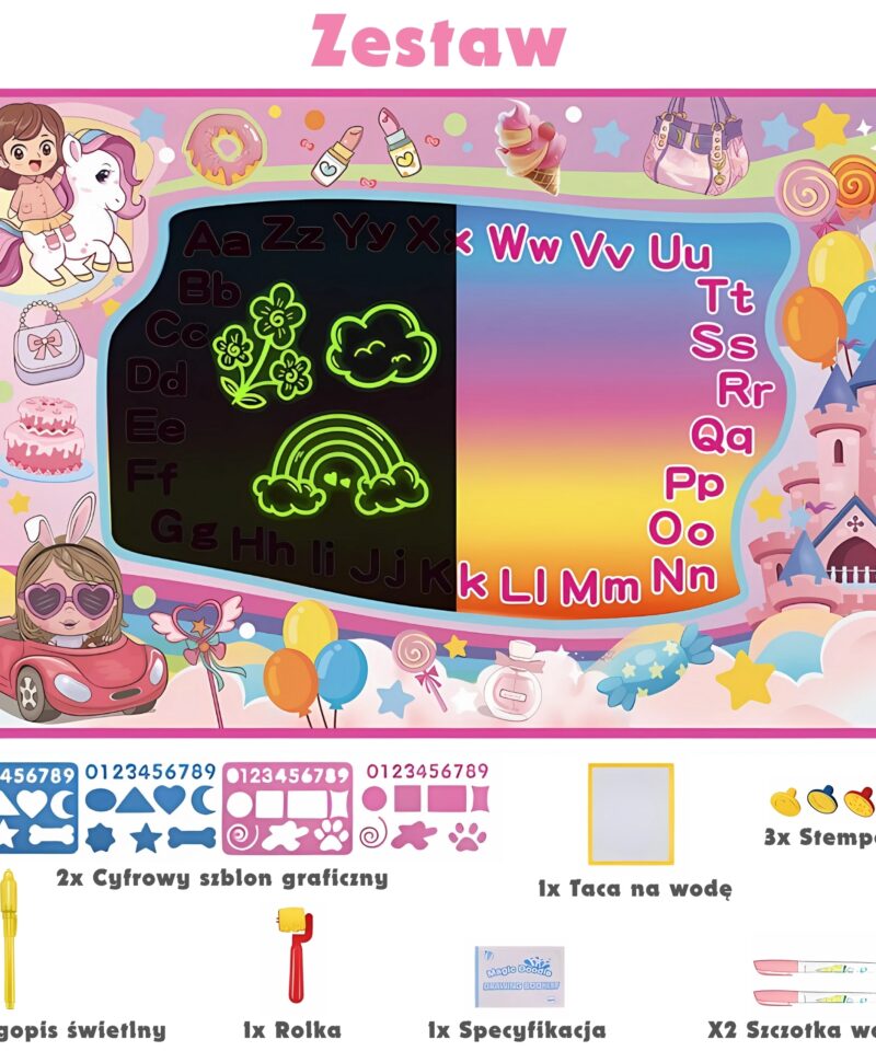 Suur joonistusmatt lastele