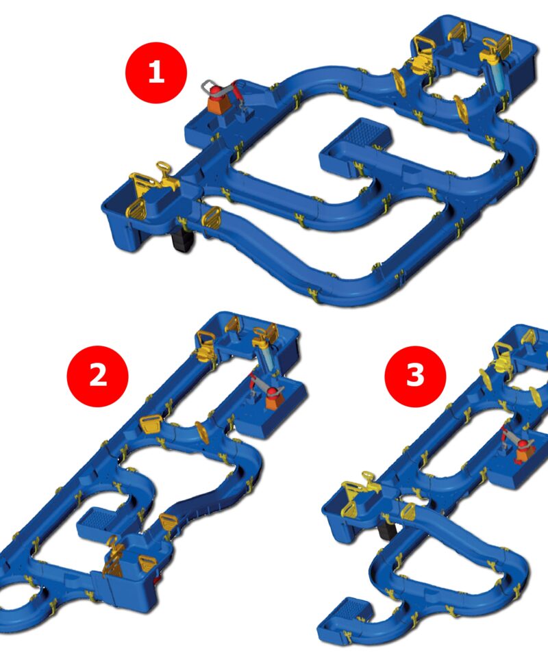 Lõbus veemängude komplekt