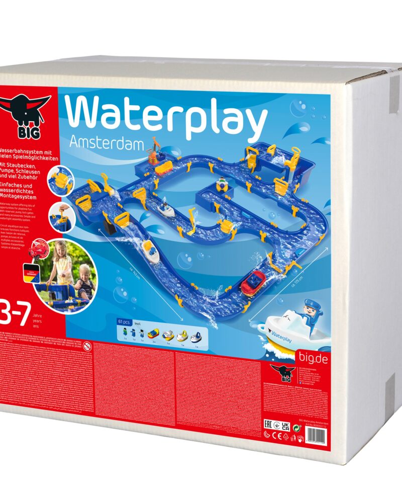 Veemängude komplekt koos laevade ja figuuridega