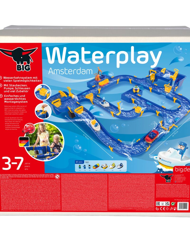 Veemängude komplekt koos laevade ja figuuridega