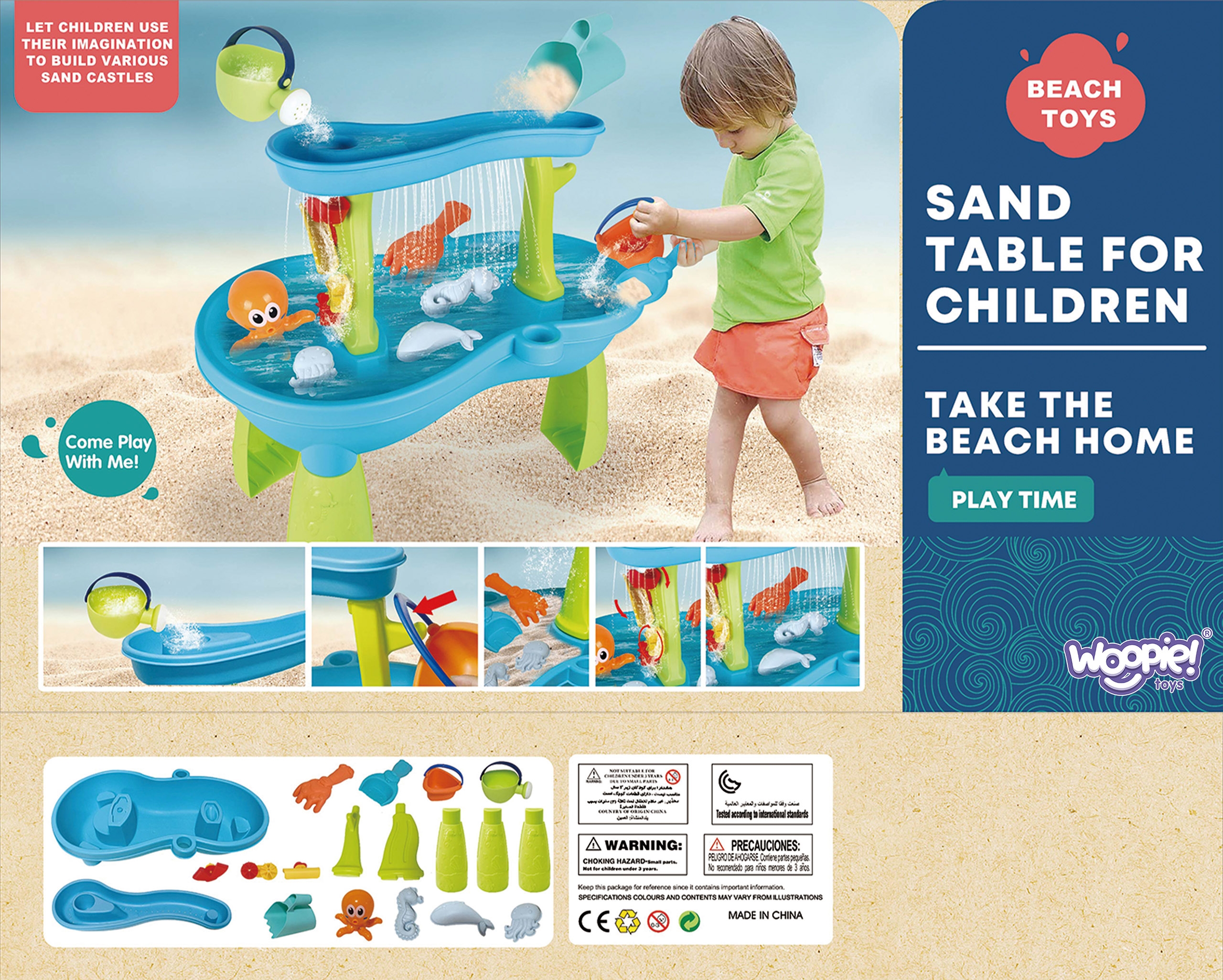 Vastupidav ja ohutu veemängulaud