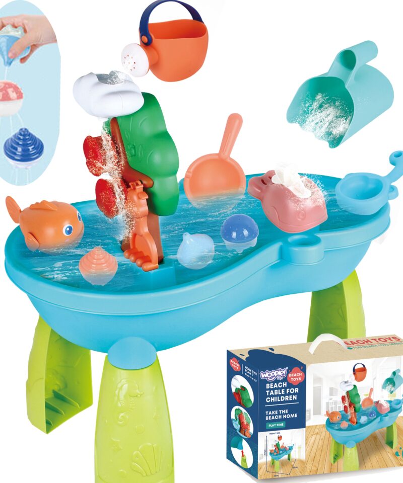 Mitmekülgne veemängulaud koos tarvikutega