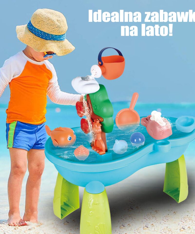 Veemängulaud koos pöörleva veerattaga