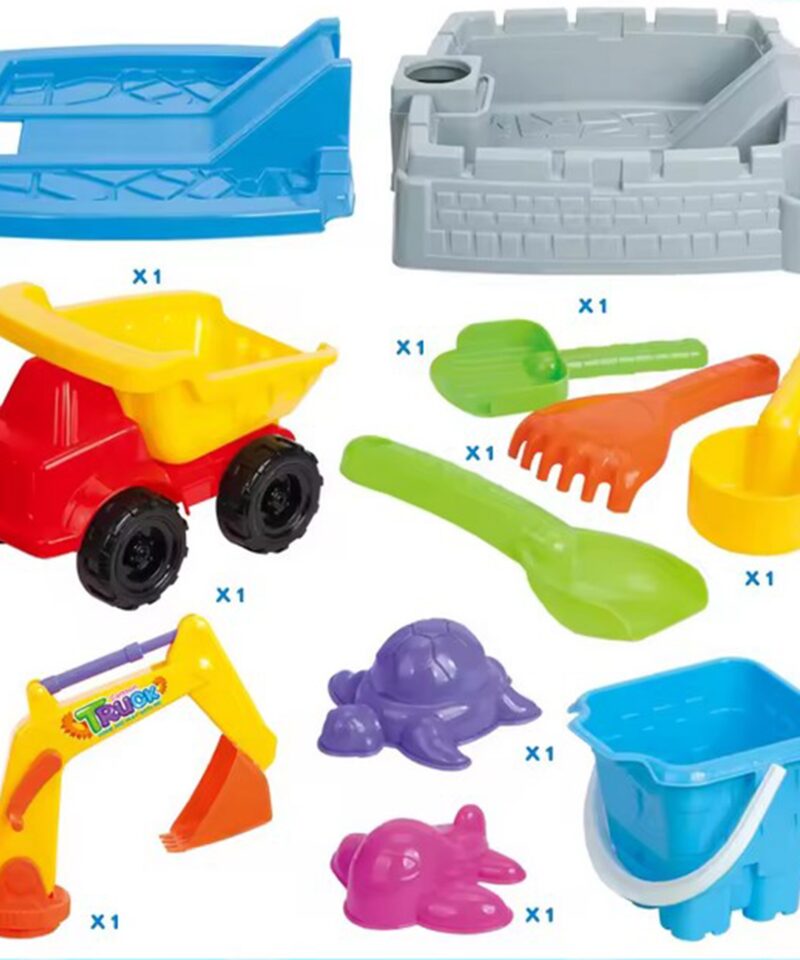 Lastele mõeldud liivakast toas ja õues