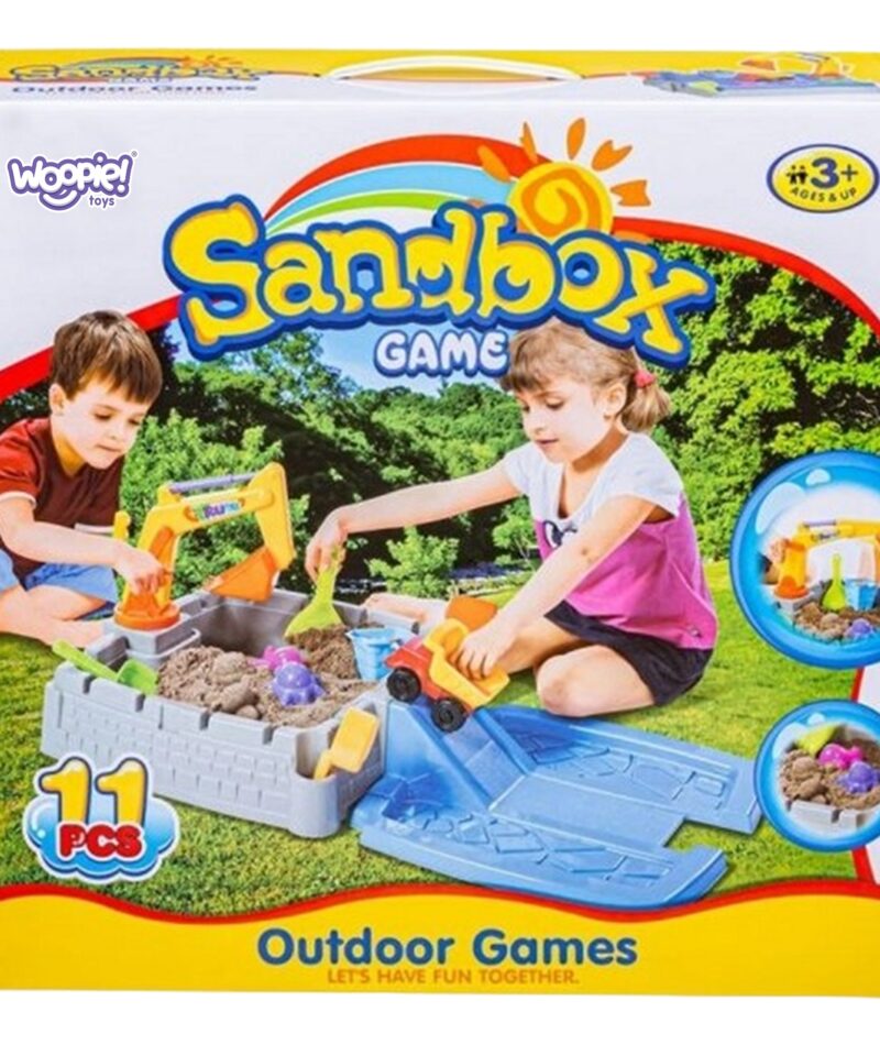 Lastele mõeldud liivakast toas ja õues