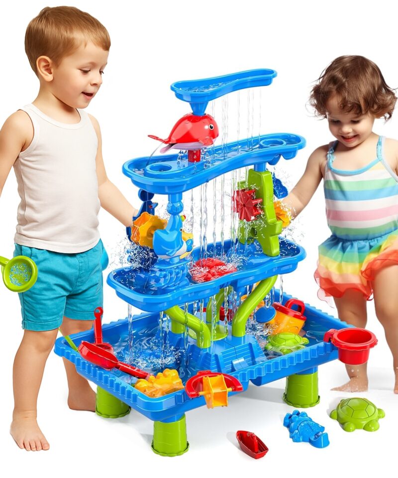 Mitmekülgne vee- ja liivalaud aias