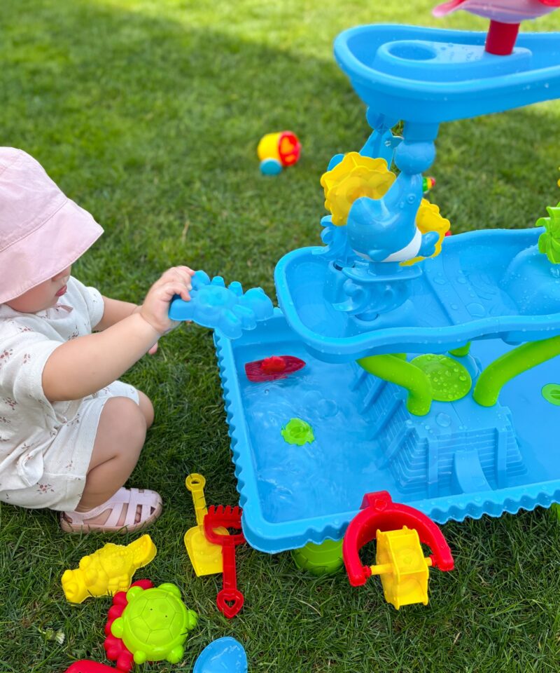 Vee- ja liivalaud koos tarvikutega