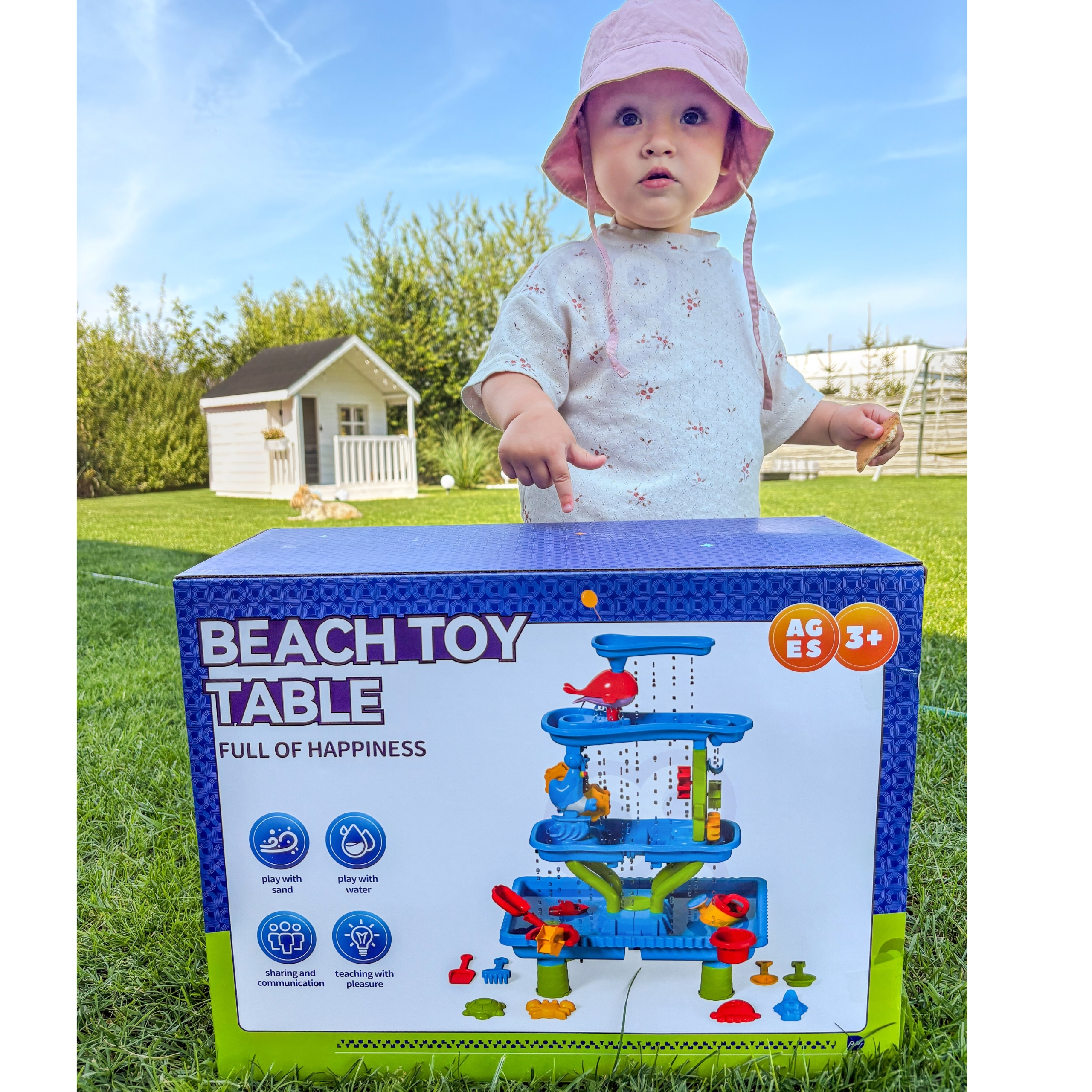 Mängulaud lastele veeseikluste jaoks