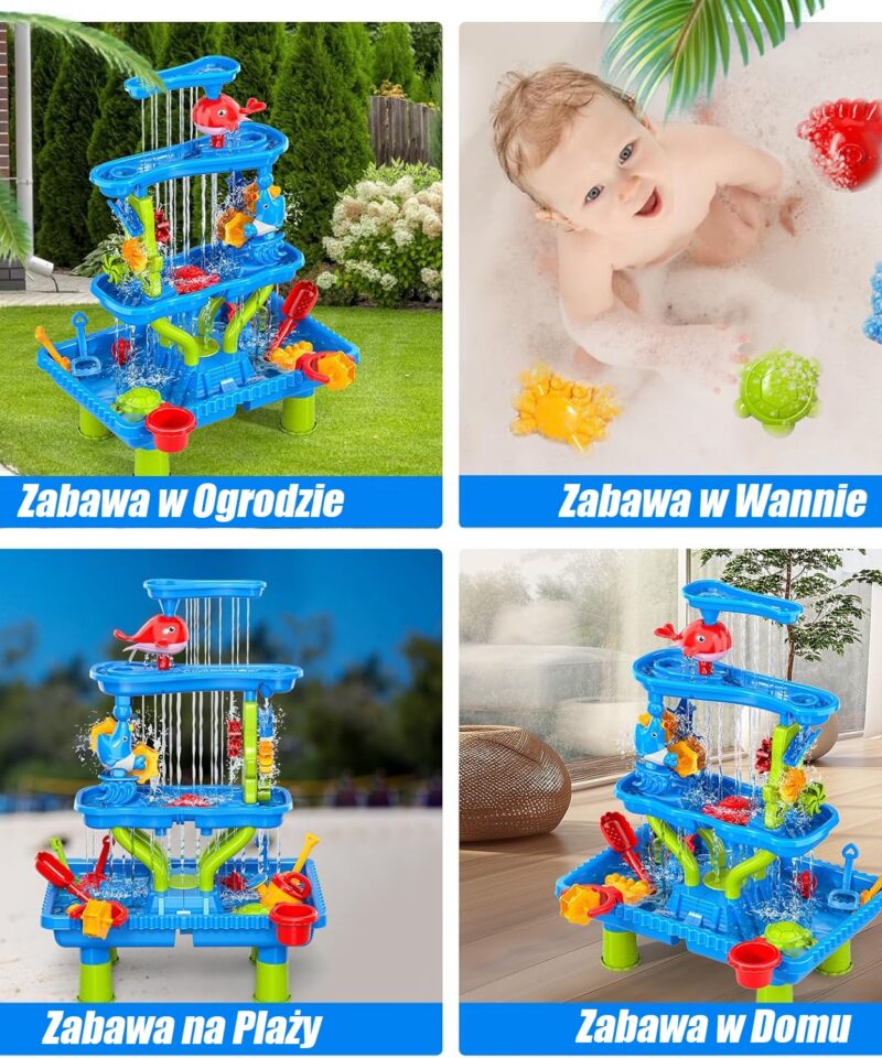 Mängulaud lastele veeseikluste jaoks