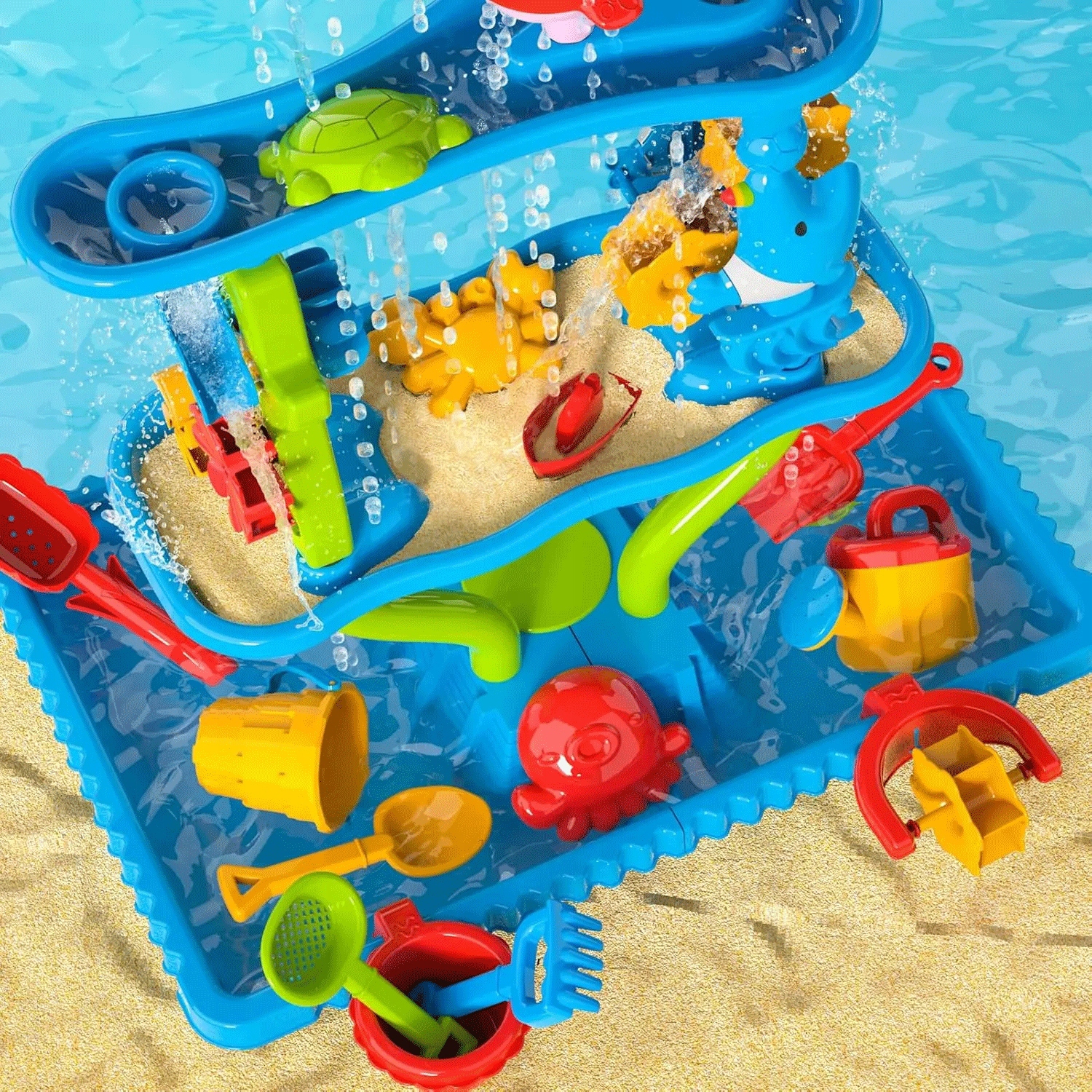 Laste veekaskaadide ehitamine