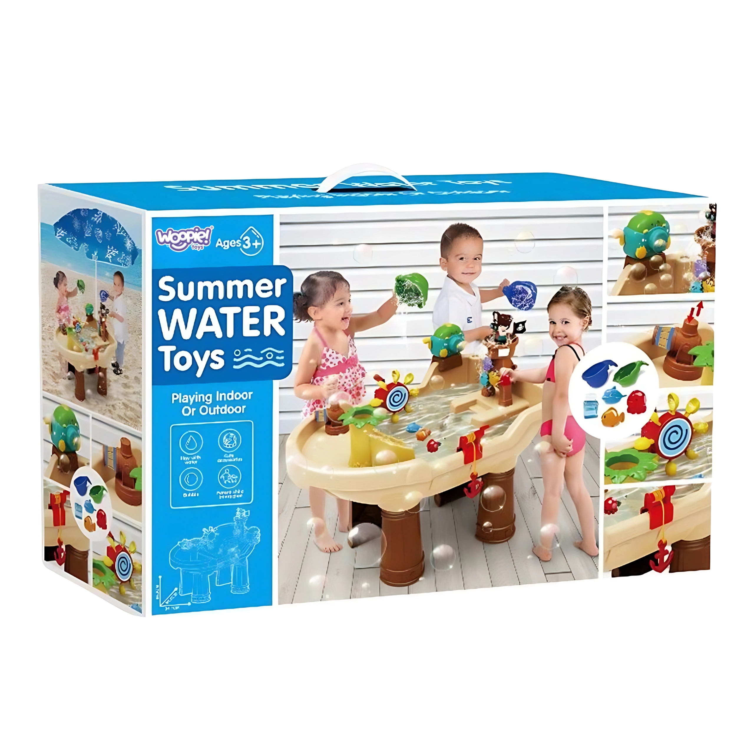 Mitme lapsele sobiv veemängulaud