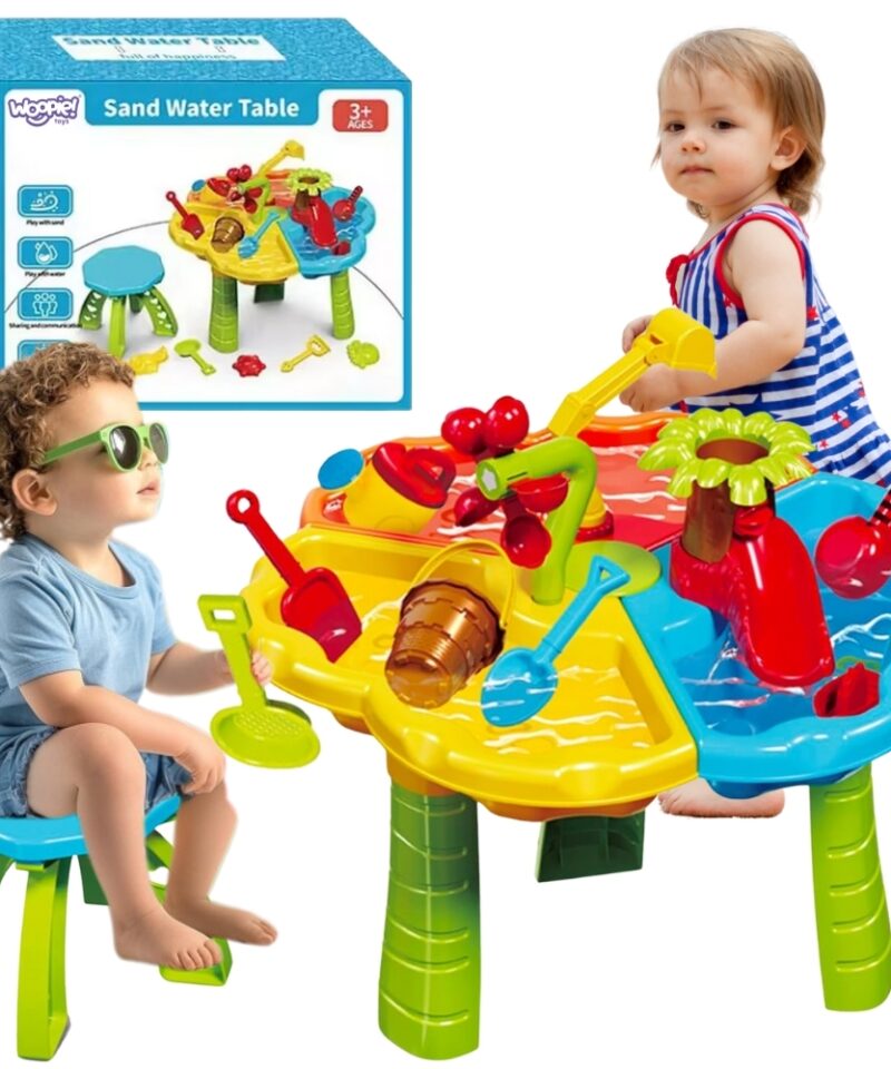 Mitmekülgne veemängulaud koos tooliga