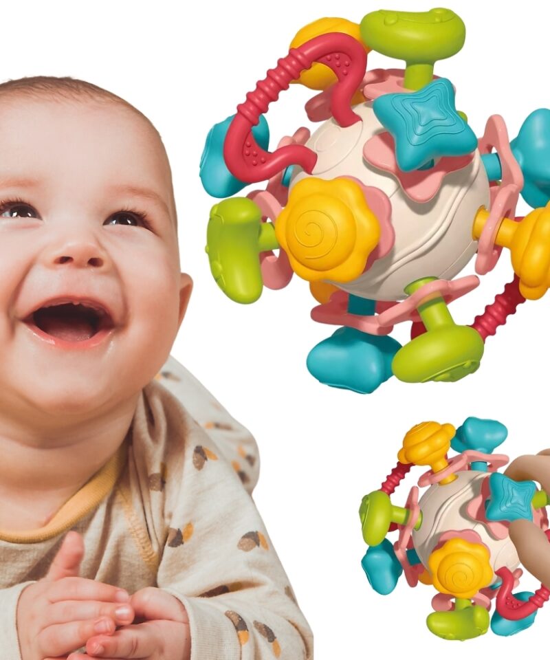 Värvikas närimisrõngas beebidele