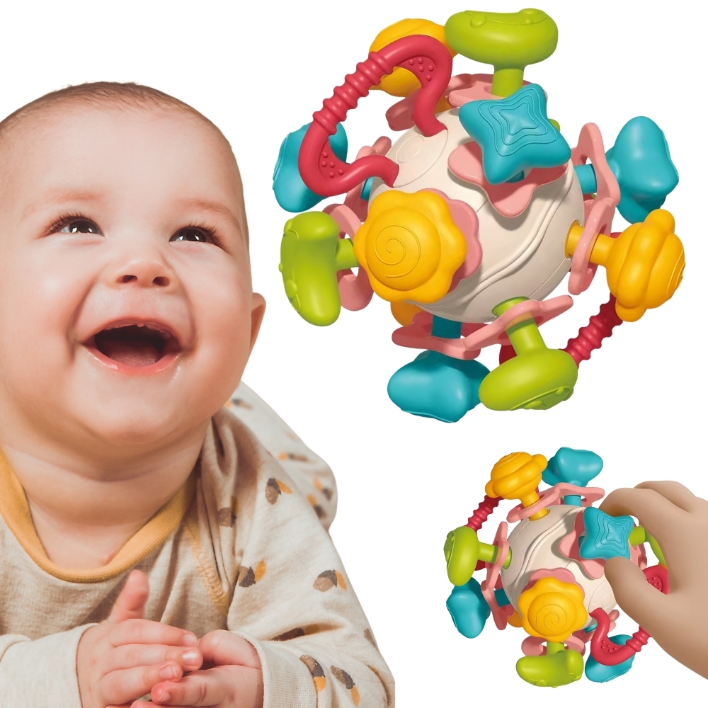 Värvikas närimisrõngas beebidele