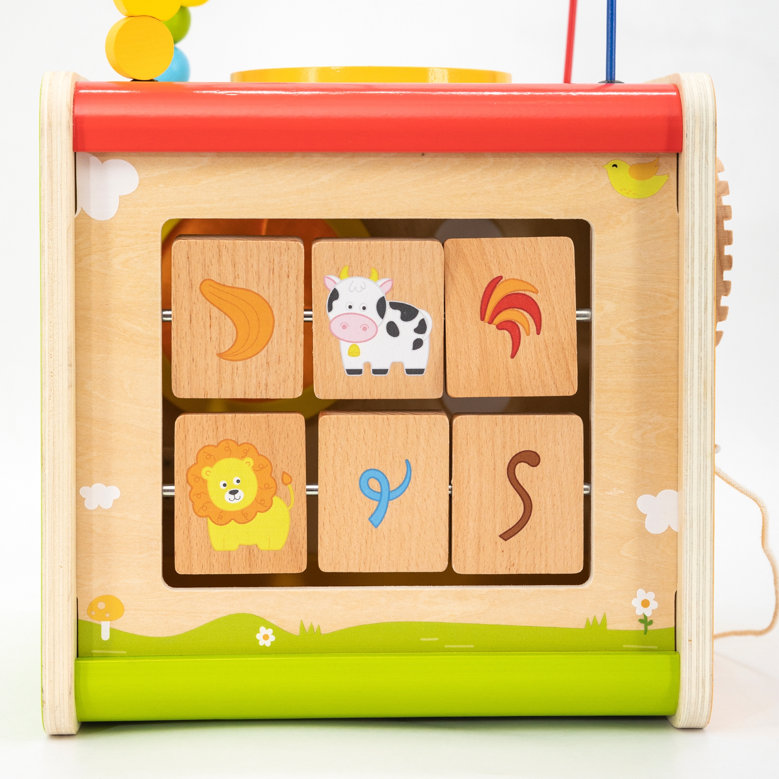 Hariv mängukuubik puidust