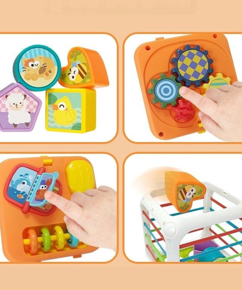 Kuubik värvide ja kujundite õppimiseks