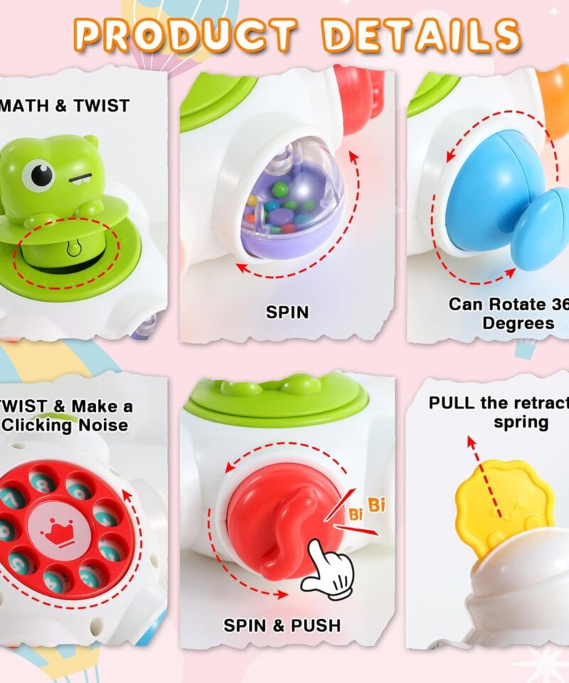 Sensoorne mänguasi mittetoksiliste värvidega