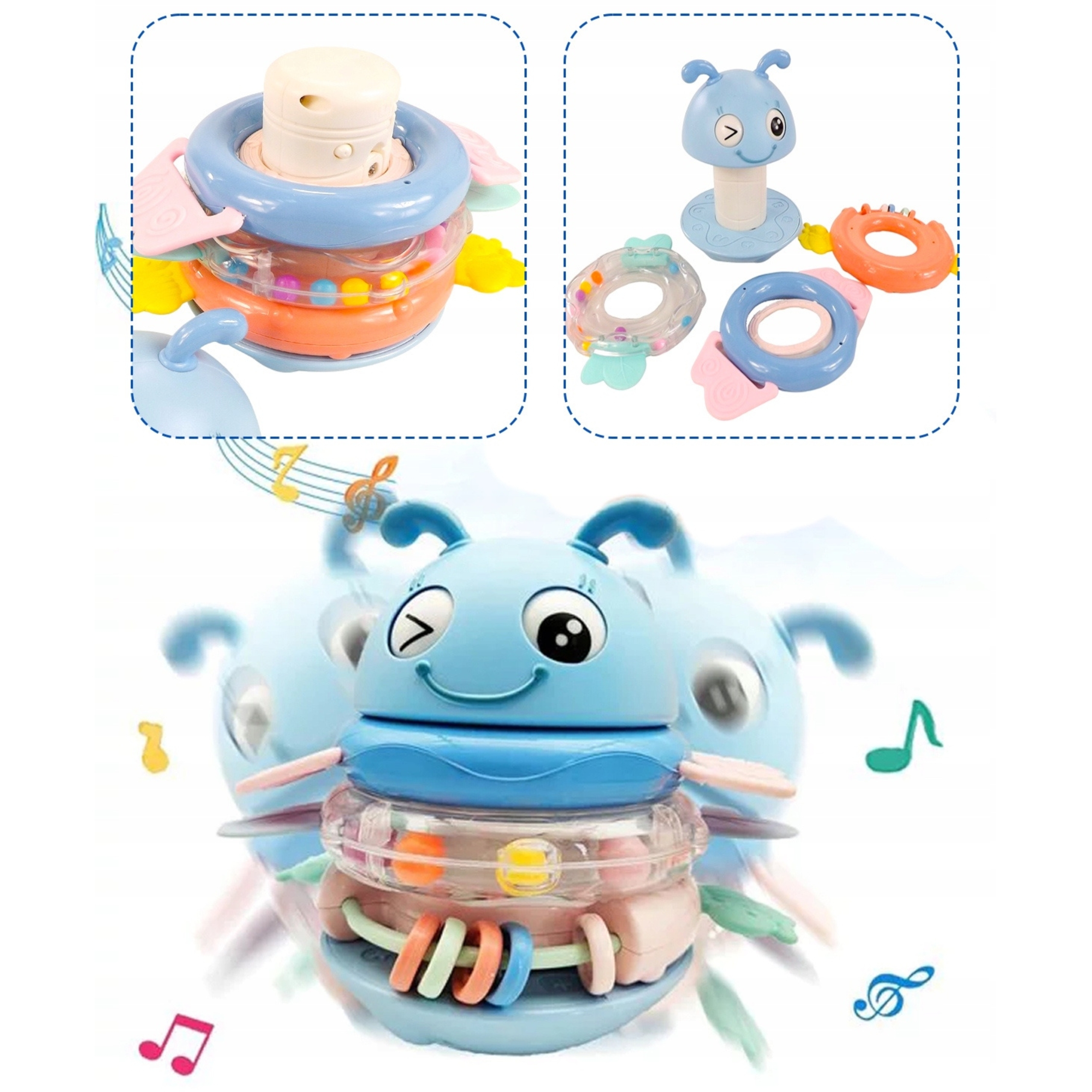 Ohutu ja vastupidav beebimänguasi