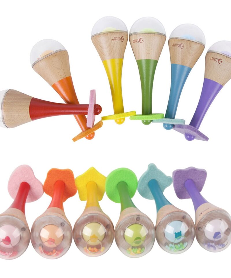 Laste muusikainstrument puidust marakas