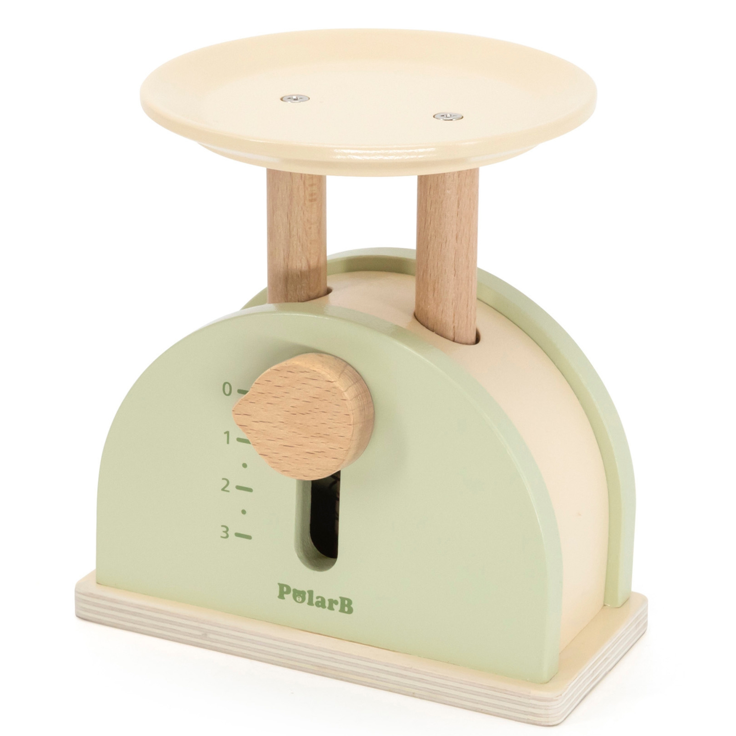 Tasakaalu õpetav puidust köögikaal