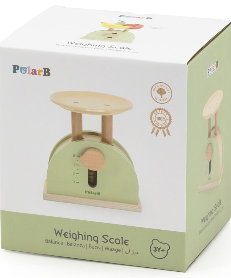 Tasakaalu õpetav puidust köögikaal