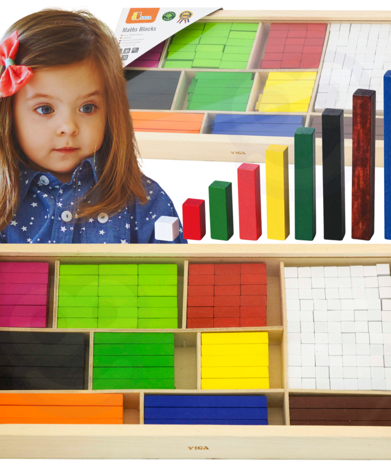 Harivad puidust matemaatikapulgad lastele