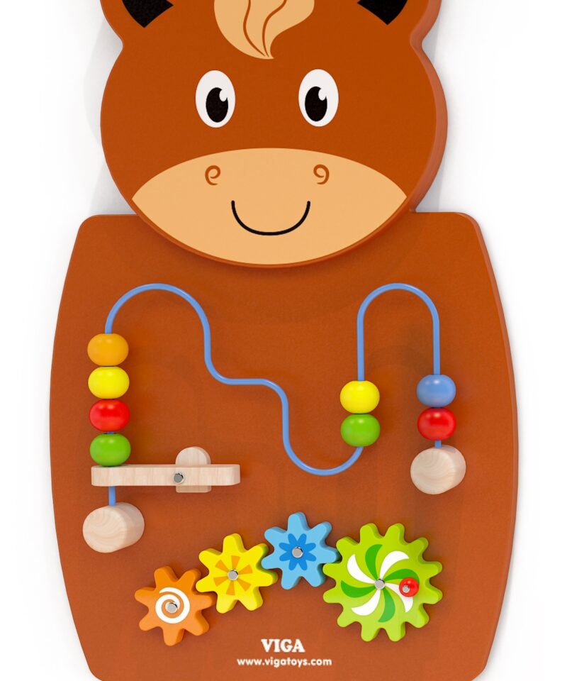 Puidust Montessori mängulaud lastele