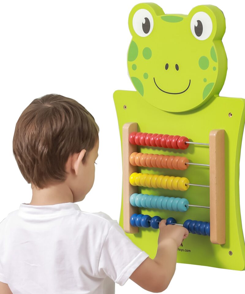 Puidust hariv arvutustahvel lastele