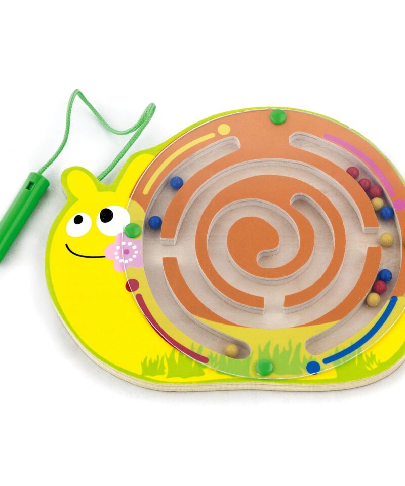 Magnetiline puidust labürintmäng lastele