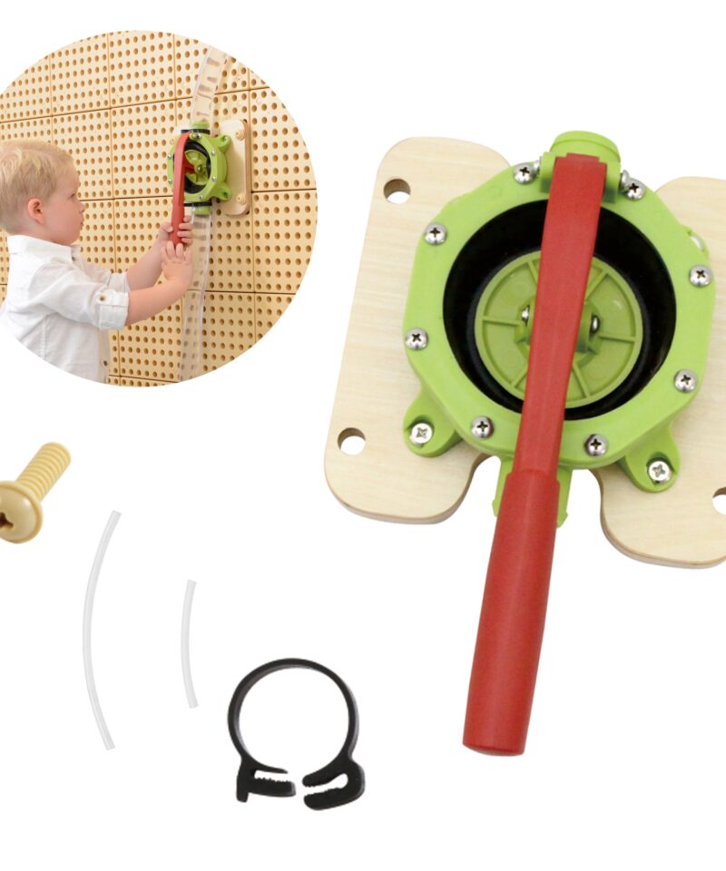 Veehüdraulika mängukomplekti pump koos torudega