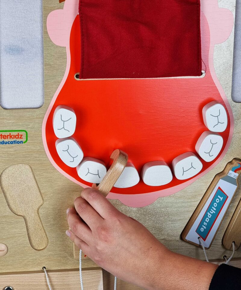 Lastele lõbus ja hariv suuhügieeni mäng