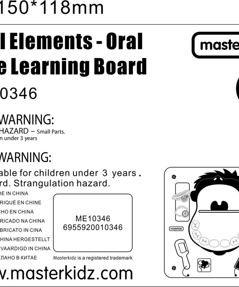 Lastele lõbus ja hariv suuhügieeni mäng