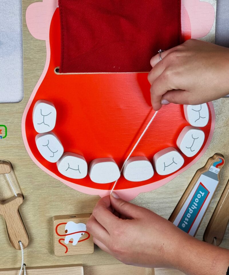 Lastele lõbus ja hariv suuhügieeni mäng