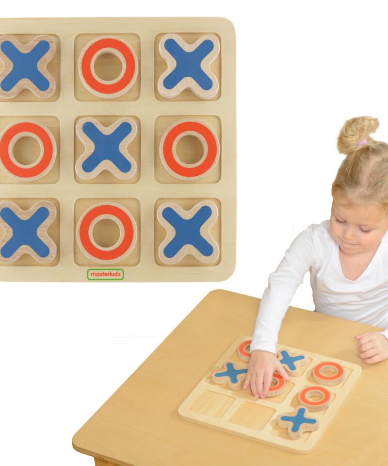 Puidust kabe mäng lastele, loogika arendamiseks