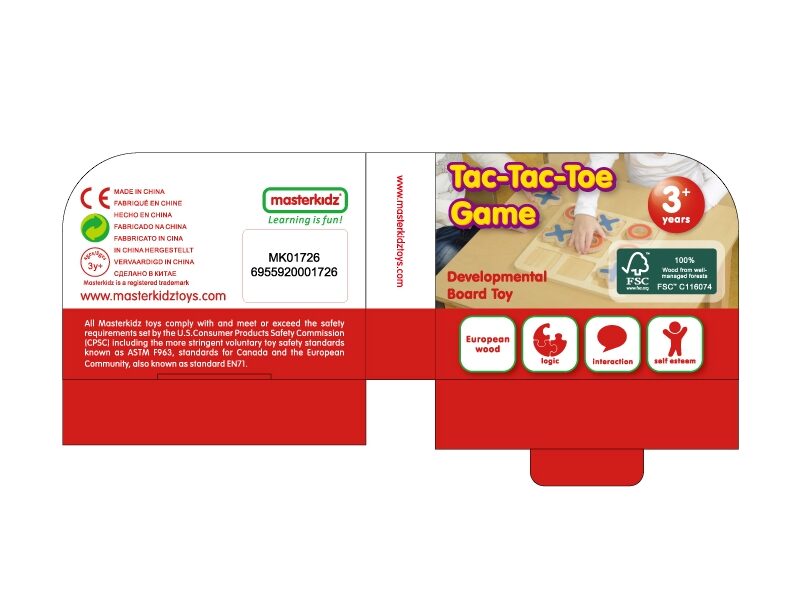 Kerge ja kompaktne puidust kabe mäng