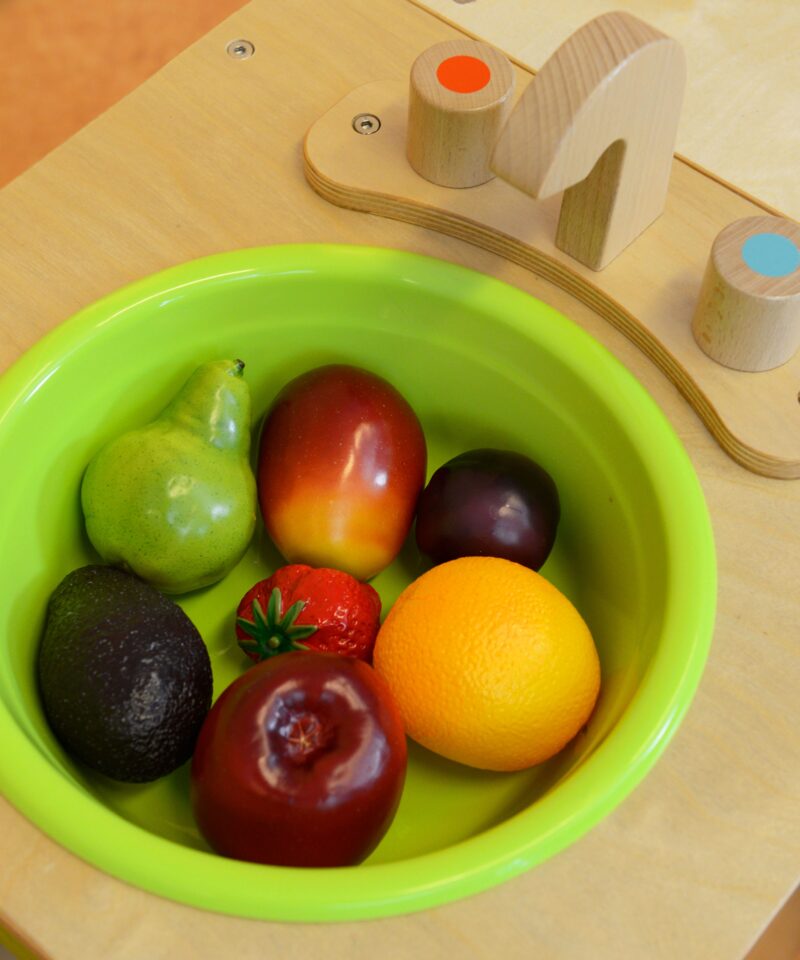 Mängupuu- ja köögiviljad köögimängudeks