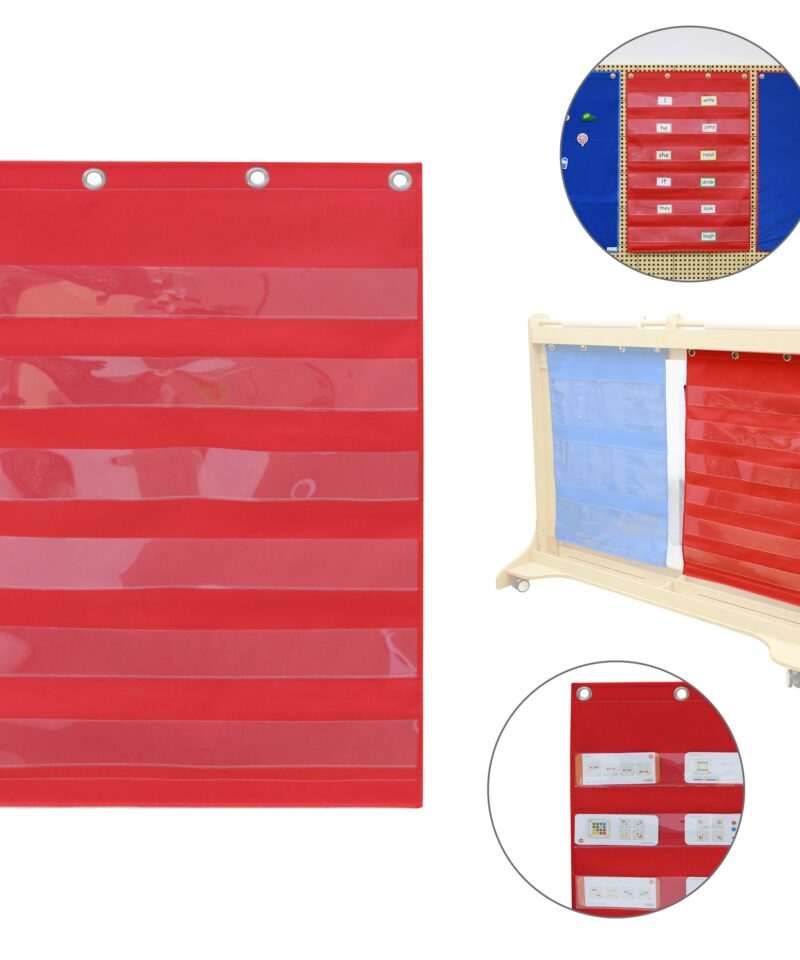 Riputatav taskutega harjutusleht seinal