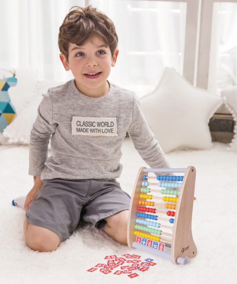 Hariv puidust komplekt matemaatika õppimiseks